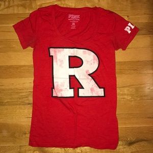 Pink Victoria’s Secret Rutgers T-Shirt